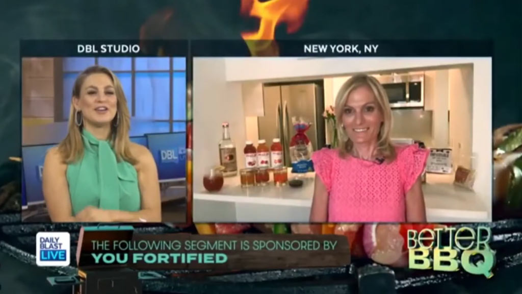 daily blast live tv segment with daryn