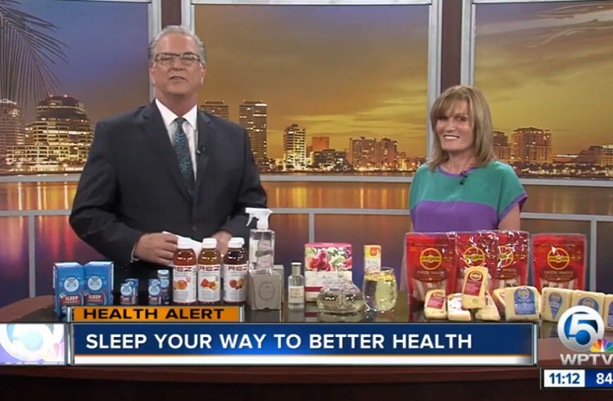 wptv news tv segment with daryn