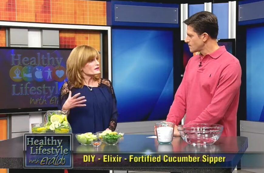 healthy lifestyle with eraldo tv segment with daryn